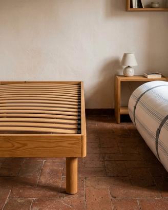 rete doghe legno + materasso