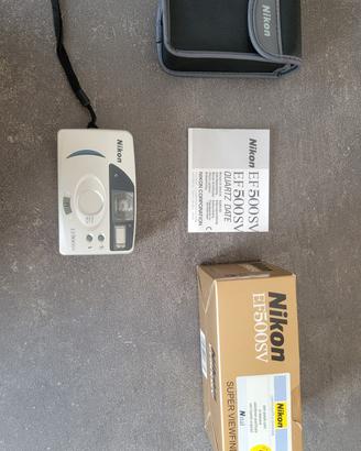 Nikon EF500SV + custodia + scatola + istruzioni