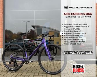 MONDRAKER ARID CARBON S '26 Tg. M/L PRONTA