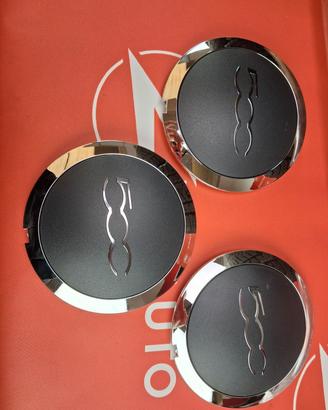 COPRIMOZZO Fiat 500 dal 2007 Set da 3 Codice 51884