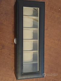 scatola porta orologi