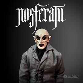 Nosferatu 1922 |Conte Orlok| Dipinta a Mano |Unico