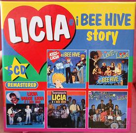 LICIA E I BEE HIVE STORY 5 CD REMASTERED BOX SET