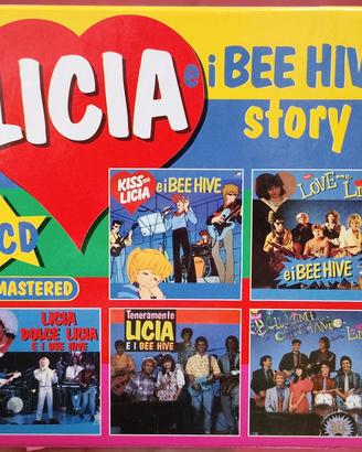 LICIA E I BEE HIVE STORY 5 CD REMASTERED BOX SET
