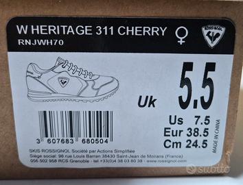 Sneaker Rossignol Heritage Cherry donna