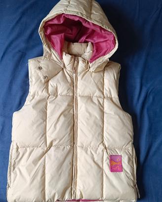 gilet bambina-tg 10/11 anni-imbittitura 50% piuma