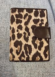 Portafoglio porta carte con bloc notes D&G