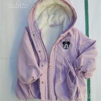 Giacchina bambina disney minnie invernale