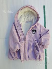 Giacchina bambina disney minnie invernale