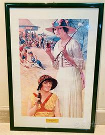 Poster COCA-COLA "BEACH GIRLS 1918"