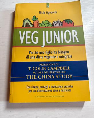 Libro e ricettario “Veg junior”