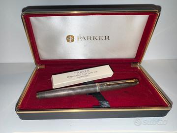 Parker 75 Cisele' argento 925 Stilografica