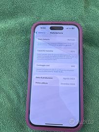 Iphone 15 256 CON SCATOLA