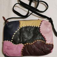 POCHETTE in pelle con tracollina