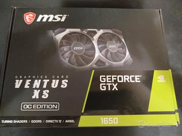 MSI GTX 1650 OC 4GB GDDR5 - Prezzo Trattabile 