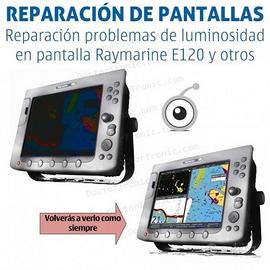 Raymarine E120| Riparare i problemi dello schermo