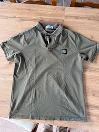 2 polo Stone Island 1 Verde ed 1 Rossa.
