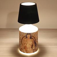 LAMPADA DA TAVOLO CON BOTTIGLIA DI GIN JROSE N.2