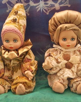 Bambole in porcellana Faenza