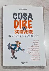 Libro cosa dire o scrivere 