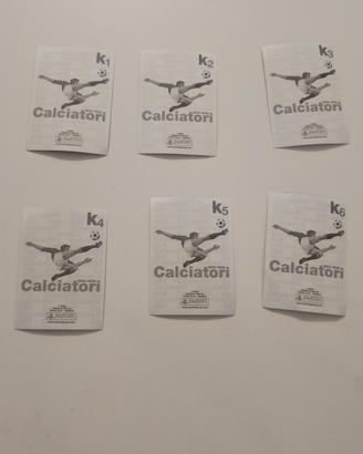 collezione figurine panini k1 k6 anno 25 26
