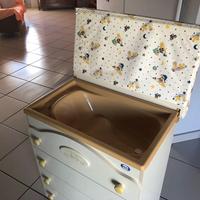 fasciatoio cassettiera bagnetto Pali