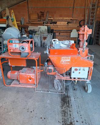 Intonacatrice pft knauf 380v con compressore