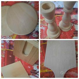 Set oggetti per decoupage