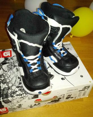 Scarponi snowboard 35 Burton Grom Lace