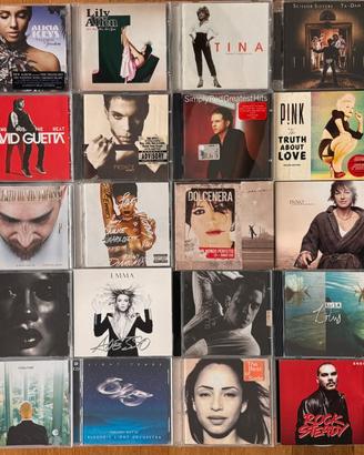 Lotto 40 cd musica straniera e italiana