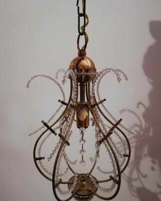 Lampadario singolo punto luce soffitto