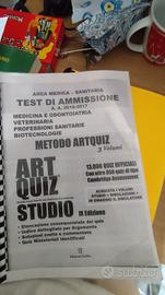 Metodo Art quiz, test per ingresso in univ