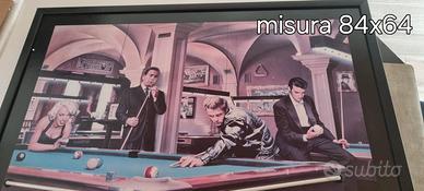 Quadro vintage con led