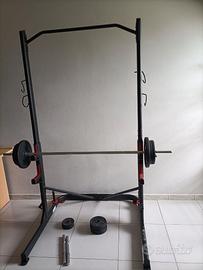 Rack500 decathlon+ bilanciere 1,80