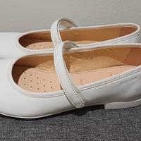 ballerine Geox Jr Pliè A bambina tg. 36 bianco