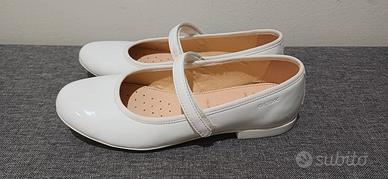 ballerine Geox Jr Pliè A bambina tg. 36 bianco