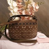 Borsa Coccinelle color verde muschio in pelle 