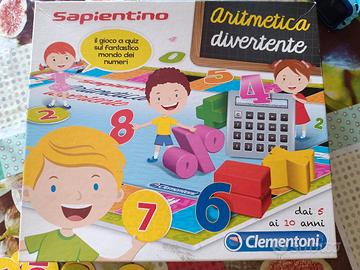 gioco da tavolo sapientino aritmetica 