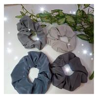 4 scrunchies in seta-soie 