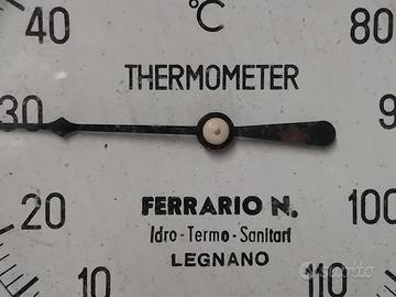 VECCHIO TERMOMETRO PUBBLICITARIO VINTAGE 