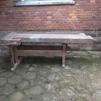 ANTICO BANCO DA FALEGNAME TAVOLO