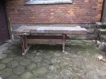 ANTICO BANCO DA FALEGNAME TAVOLO