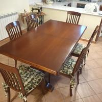 Tavolo 180x100 allungabile + 6 sedie coordinate