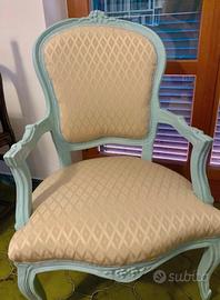 Set poltroncina e tavolino Vintage