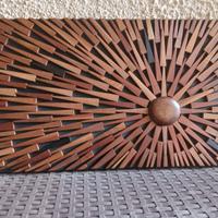Quadro etnico in legno
