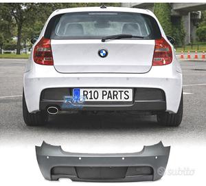PARAURTI POSTERIORE BMW E81 E87 04-11 LOOK M PDC