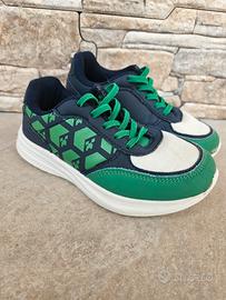 scarpe bambino n.29 minecraft blu verde