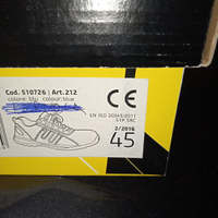 Scarpe antinfortunistiche walksafe 45 S1P-SRC