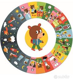 Gioco bambini Puzzle gigante DJeco…La journée