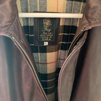 Giacca in pelle marrone invernale FAY. XL